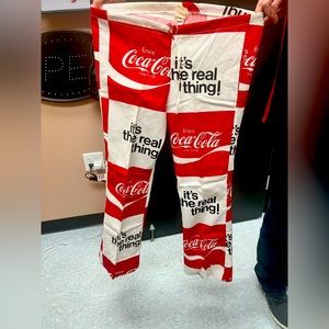 1970s Vintage Coca-Cola Beach Pants